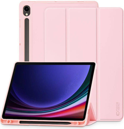Tri-Fold Flip Cover Rose Gold Samsung Galaxy Tab S10 Fe / S10 Lite