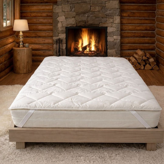 Pucioasa Protecție Huse Și Protecții Pentru Saltele Single Cu Furtun Alb 90x190cm