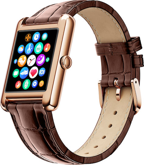 Ice 2.0 Smartwatch cu Pulsometru (Maro)