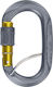 Climbing Technology Carabiner Ovx Alum Screw Lock Gate Anthracite Yellow Anthracite Yellow