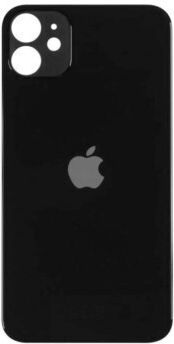 Καπάκι Μπαταρίας Αυτοκόλλητη Ταινία Apple Iphone 11 6.1" Back Cover Glass Black