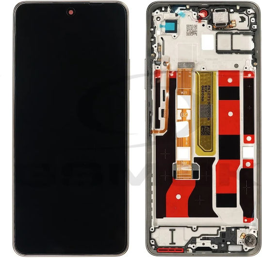 Oppo Οθόνη με Μηχανισμό Αφής και Πλαίσιο για Oppo A5 Energy / Oppo A5 Pro (Καφέ)