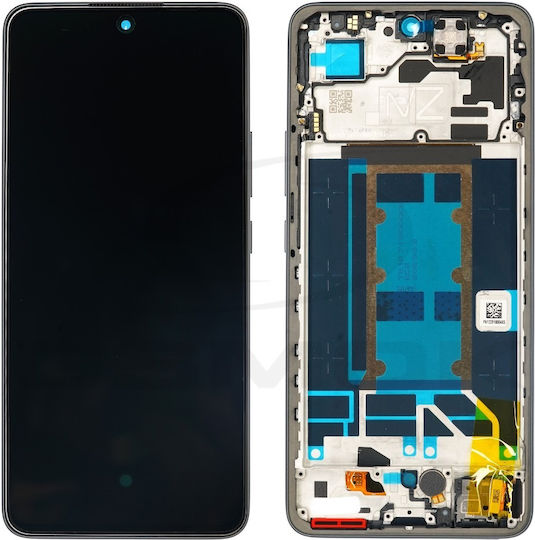 Oppo Screen with Touch Mechanism and Frame for Oppo Reno 13 F / Reno 13 Fs (Green)