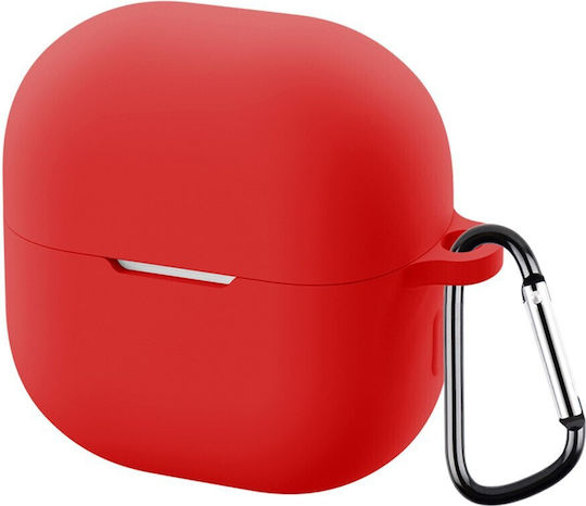 Silicone Case With Hook In Red Colour For Huawei FreeClip 2