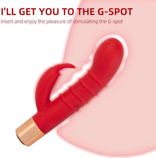 APH Vibrator Mini Διπλός Δονητής Κόκκινος
