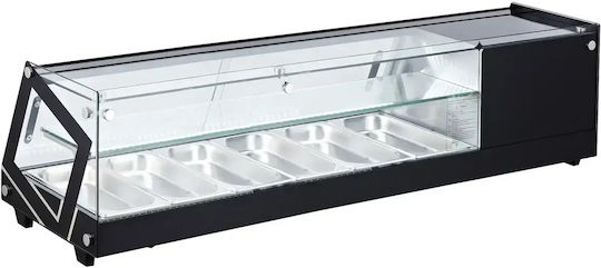 Karamco Vitrină Frigorifică de Birou 148.5x39.5x37.5cm
