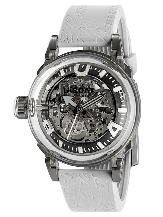U-Boat Automatic Watch with Leather Strap U-Boat Automatic Watch with Leather Strap