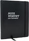 Noteworthy New Testament: Read And Journal Through The New Testament In A Year (nkjv, Hardcover, Comfort Print): New King James, Black, Read And ... A Year, Satin Ribbon Marker, Elastic Closure