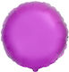 Rundes Geburtstags-Folie Luftballon Lila 46cm