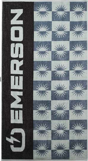 Emerson Πετσέτα Θαλάσσης Βαμβακερή Πράσινη 160x86εκ.