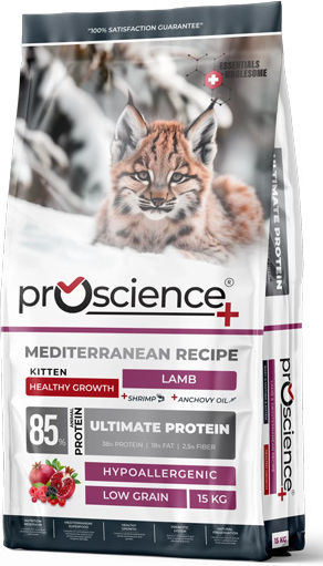 Proscience Hrană Uscată pentru Pisici Junior cu Miel / Rodie / Somon / Pește 15kg