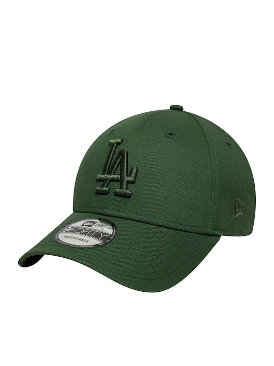 New Era Mlb Le La Dodgers 9forty Adjustable Cap Dark Green