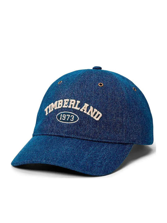 Timberland Мъжка Шапка Деним Varsity Бейзболна Шапка Tb0a67ce288 Синя