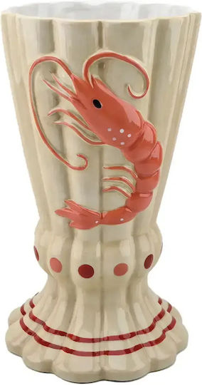 Selected by Pragmatic Vază Ceramică Bej 27,5 cm
