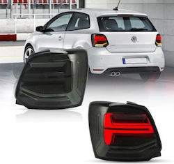 Πίσω Φανάρια Led Vw Polo 2009-2017 Gti R Design Τρέχουμενο Φλας Κόκκινα Σετ 2τμχ Πίσω Φανάρια Led Vw Polo 2009-2017 Gti R Design Τρέχουμενο Φλας Κόκκινα Σετ 2τμχ