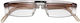 Next Ochelari de Citit +2.50 în Culoare Maro 28068-01