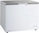 Karamco Congelator Profesional Tip Cufăr 302 L și 190 W din Oțel Inoxidabil cu Uși Lățime 111,6 x Adâncime 64,4 x Înălțime 84,5 cm