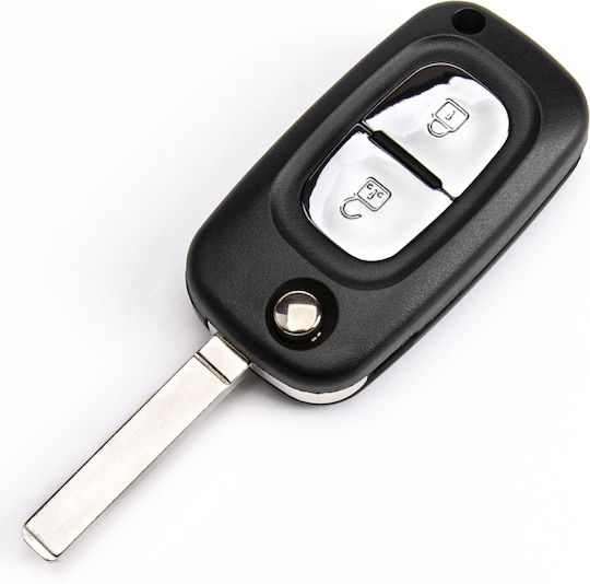 Κέλυφος Κλειδιού Αυτοκινήτου Renault Clio Kangoo Twingo Modus