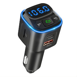 SGTT FM Transmitter Αυτοκινήτου με Bluetooth / MicroSD / USB