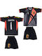 Kids Football Set Courtois Belgium National Team Special Edition Black Balón De Oro Unisex Kids Black Ab125