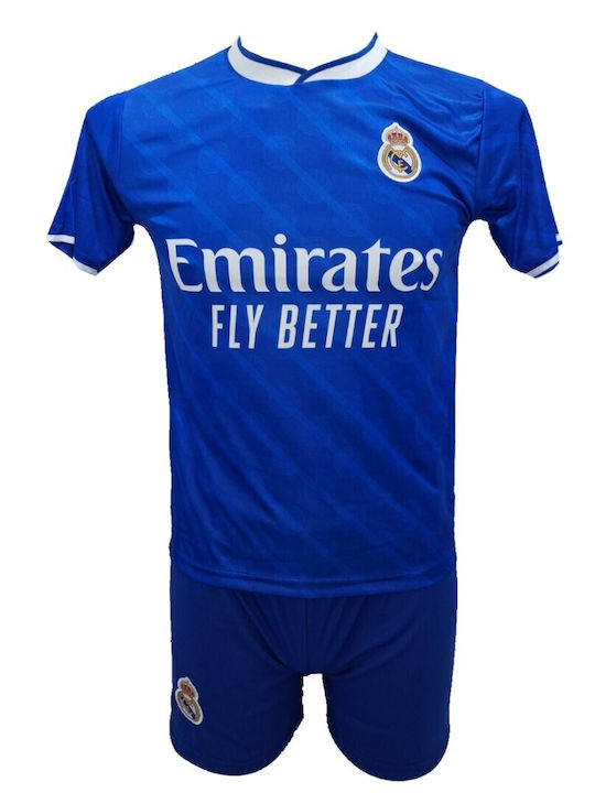 Kids Football Set Real Madrid Mbappe Blue 2211-8