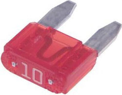 Gbc 25.2650.10 Мини Предпазител 10a/32v-червен 5 Бройки Gbc 25.2650.10 Мини Предпазител 10a/32v-червен 5 Бройки