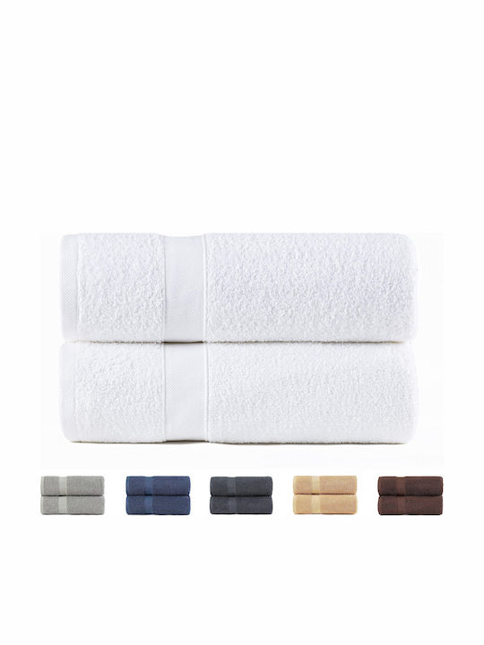 Todocama Prosop De Corp 100x150cm Alb Greutate 550gr/m²