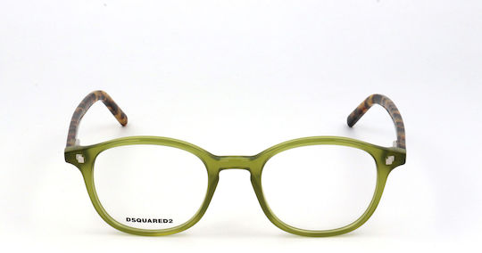 Dsquared2 Eyeglasses Unisex Lens Bridge Temple 48 20 145 Mm Dq5124-93