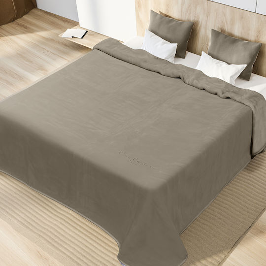 Cuvertură King Size 240x260 Pierre Cardin Nancy 545 Taupe 55