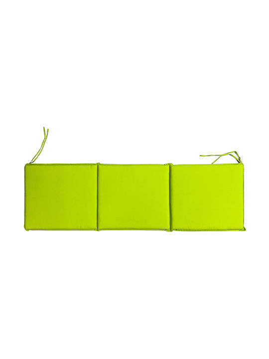 TnS Waterproof Garden Chair Cushion Green 45x150cm