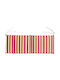 TnS Waterproof Garden Chair Cushion Multicolour 45x120cm