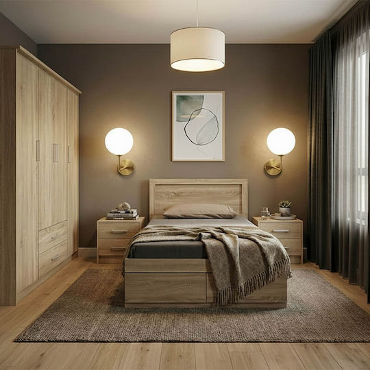Set De Mobilier Pentru Dormitor Olympus 120x200cm 4 Bucăți Set De Mobilier Pentru Dormitor Olympus 120x200cm 4 Bucăți