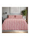 Lino Home Lino Home Bettlaken Super-Doppel mit Gummibettlaken 165x200+32cm Beige 4 Stück