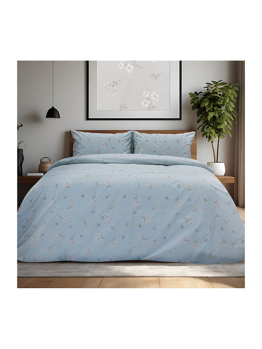 Lino Home Diminuto Set Bed Sheets for Single Be...