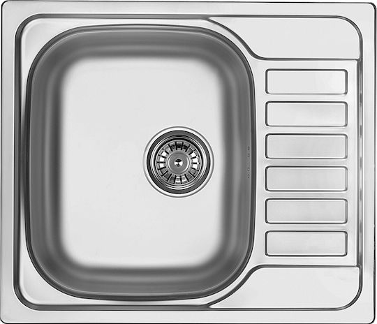 Deante Chiuvetă Bucătărie Drop-In Inox 50x58cm Gri