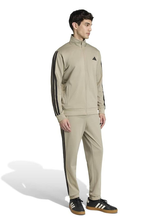 adidas M 3s Σετ Φόρμας Χακι