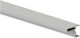Προφιλ Gola Top Κρεμαστο Emuca 2350mm Πανελ Παχος 19μμ Ασημί