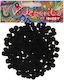531653 Pompons 8 Farben 10 mm 200 Stück 06 Schwarz