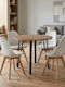 Trapezarie cu 4 Scaune 90x90cm