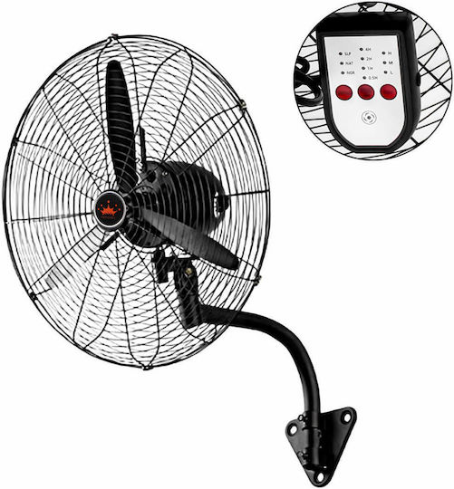 650650 Ventilator Industrial Montat Pe Perete Putere 130W Diametru Ventilator 65cm Cu Control La Distanță