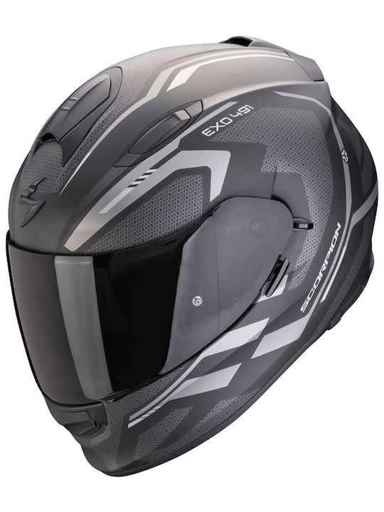 Scorpion Exo 491 Kripta Matt Black-Silver Κράνο...