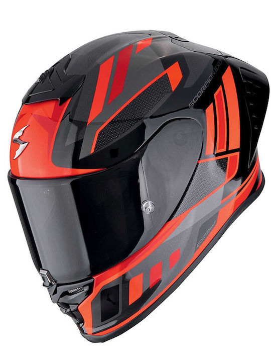 Scorpion R1 EVO II Air Solid Schwarz Motorradhe...