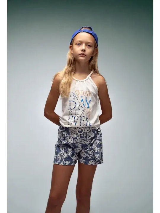 Kinderbekleidungssets mit Sommer Shorts 2 Stück Hellblau