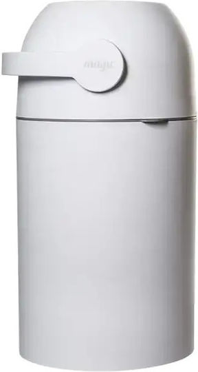 WeToo White Diaper Disposal Bin
