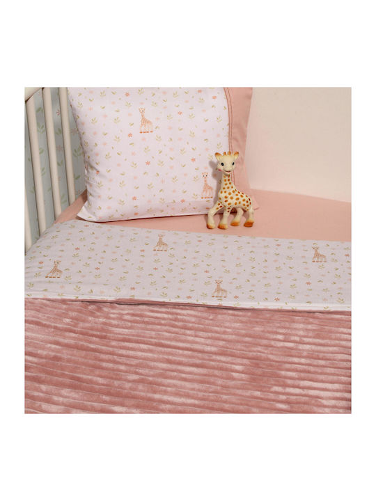 Sophie La Girafe Κουβερτοπάπλωμα Ροζ 140x100cm 46-6736/502