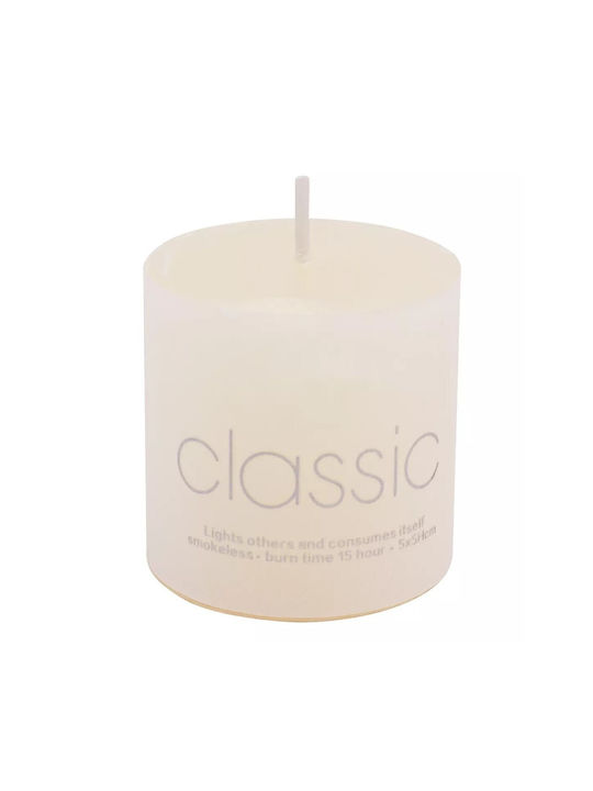Alista Home Lumânare Decorativă Ecru 90gr