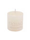 Alista Home Lumânare Decorativă Ecru 90gr