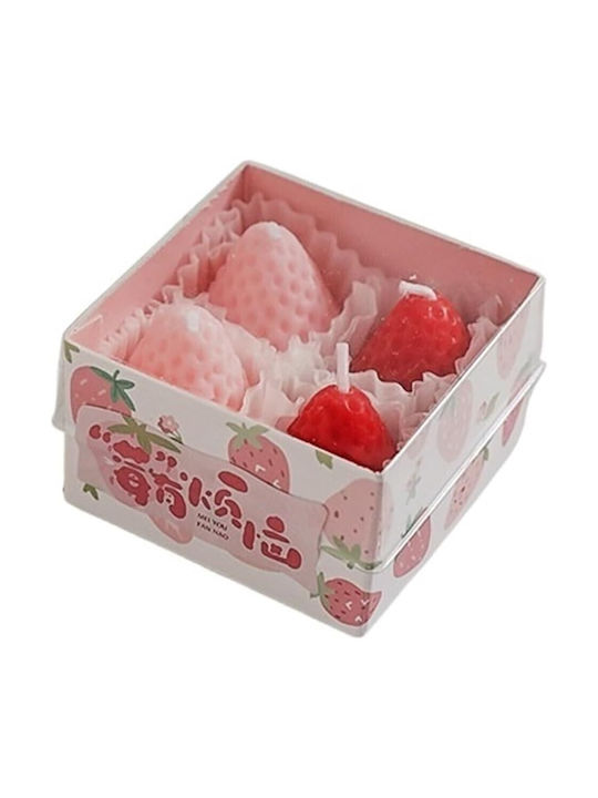 Alista Home Lumânare Aromatică Din Soia În Cutie Metalică Cu Miros De Afine 52gr 4 Bucăți