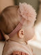 Bonjour Bebe Kids Hair Ribbon in Pink Color
