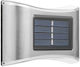 Alista Home Lampă Solară de Perete cu Senzor de Mișcare și Fotocelulă IP65 10x6.5cm